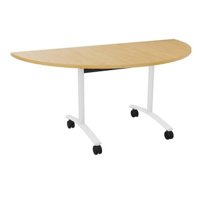 TABLE ABATTANTE 1/2 LUNE 165X 82,5CM