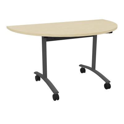 TABLE ABATTANTE 1/2 LUNE 136X 78CM N8 SC