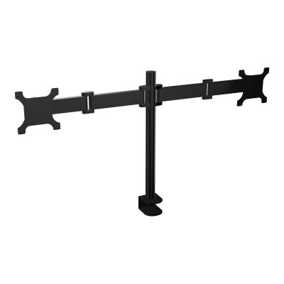 BRAS SUPPORT 2 ECRAN 4 ARTICULATION FIX PLATEAU SUR PINCE SG