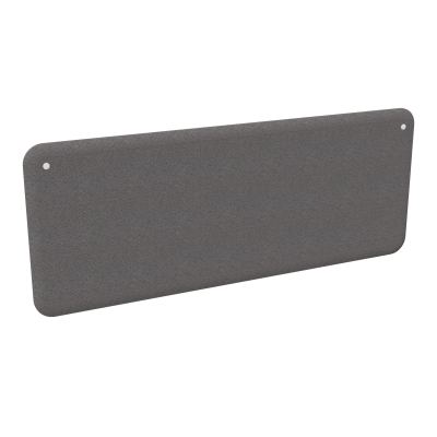 PANNEAUX ECRANS ACOUST. SOLANGE BORDS ARRONDIS H70XL180 CM EP. 47 MM BN