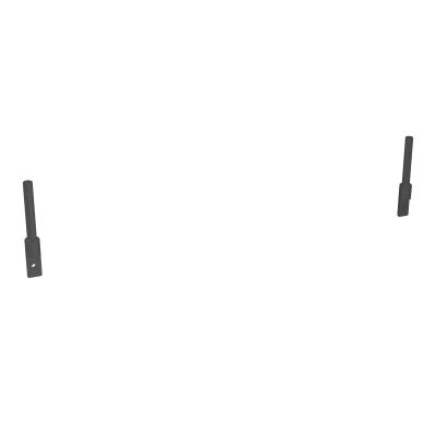 JEU DE PINCES DE FIXATION SOLANGE SC POUR POSTE INDIVIDUEL - FIXATION LATERALE PANNEAU H40