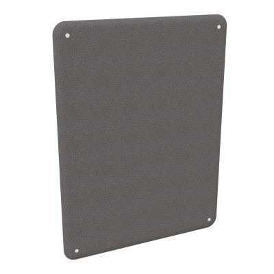 CLOISON ACOUST. SOLANGE BORDSARRONDIS H160XL120 CM EP. 47 MM BN