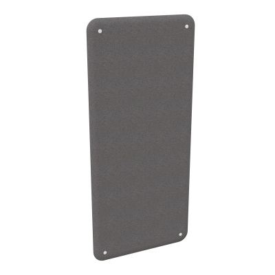 CLOISON ACOUST. SOLANGE BORDSARRONDIS H180XL80 CM EP. 47 MM BN