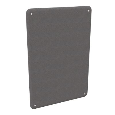 CLOISON ACOUST. SOLANGE BORDSARRONDIS H180XL120 CM EP. 47 MM BN
