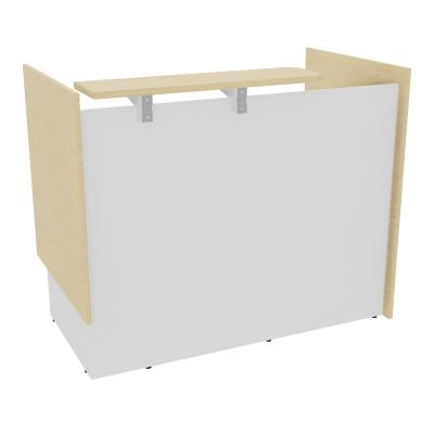 GRETA MOD.HAUT DROIT INDEP. L 140XP80XH113,5 VDF LONG A GAUCHE N8 MG