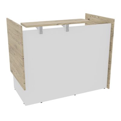 GRETA MOD.HAUT DROIT INDEP. L140XP80XH113,5 VDF LONG A GAUCHE R3 MG