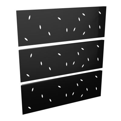 GUEST 3 HABILL.METAL L80 PERFORATIONS FEUILLE SG