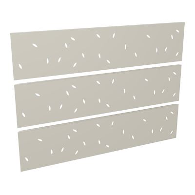 GUEST 3 HABILL.METAL L120 PERFORATIONS FEUILLE