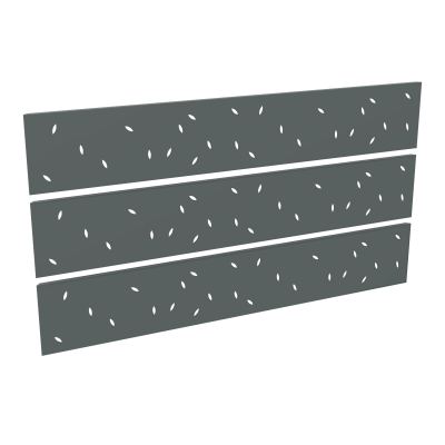 GUEST 3 HABILL.METAL L160 PERFORATIONS FEUILLE SU