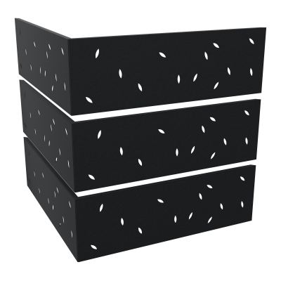 GUEST 6 HABILL.METAL 90° PERFORATIONS FEUILLE