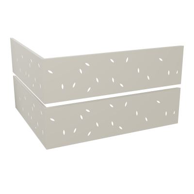 GUEST 4 HABILL.METAL PMR L125 PERFORATIONS FEUILLE