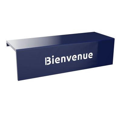 GUEST TABLETTE Bienvenue L100 CM METAL X4
