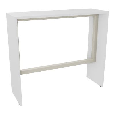 ELISA TABLE L120XP40XH105 PP2OBT PIEDS MÉLA ÉP25 CADRE MÉTAL REPOSE P.50X50 MG ZC