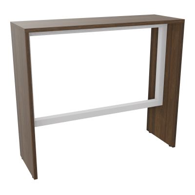 ELISA TABLE L120XP40XH105 PP2OBT PIEDS MÉLA ÉP25 CADRE MÉTAL REPOSE P.50X50 N6 SD
