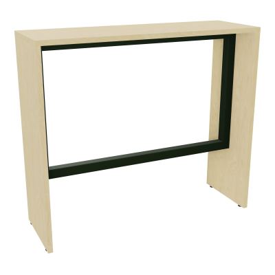 ELISA TABLE L120XP40XH105 PP2OBT PIEDS MÉLA ÉP25 CADRE MÉTAL REPOSE P.50X50 N8 ST