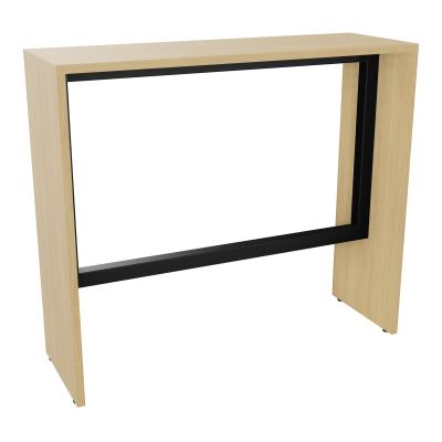 ELISA TABLE L120XP40XH105 PP 2OBT PIEDS MÉLA ÉP25 CADRE MÉTAL REPOSE P.50X50 R1 SG