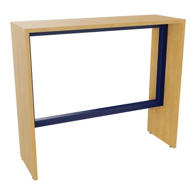 ELISA TABLE L120XP40XH105 PP2OBT PIEDS MÉLA ÉP25 CADRE MÉTAL REPOSE P.50X50 R5 X4