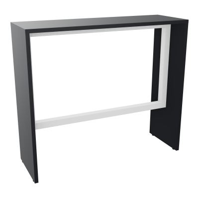 ELISA TABLE L120XP40XH105 PP 2OBT PIEDS MÉLA ÉP25 CADRE MÉTAL REPOSE P.50X50 R9 SO