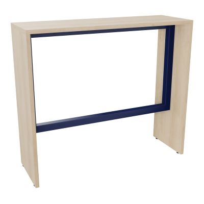 ELISA TABLE L120XP40XH105 PP2OBT PIEDS MÉLA ÉP25 CADRE MÉTAL REPOSE P.50X50 RZ X4