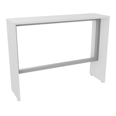 ELISA TABLE L140XP40XH105 PP2OBT PIEDS MÉLA ÉP25 CADRE MÉTAL REPOSE P.50X50 MG SA
