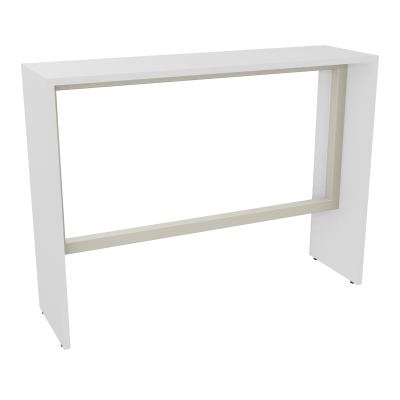 ELISA TABLE L140XP40XH105 PP2OBT PIEDS MÉLA ÉP25 CADRE MÉTAL REPOSE P.50X50 MG ZC