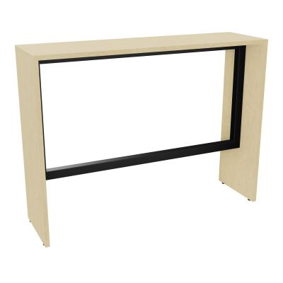 ELISA TABLE L140XP40XH105 PP2OBT PIEDS MÉLA ÉP25 CADRE MÉTAL REPOSE P.50X50 N8 SG