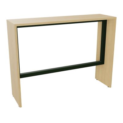 ELISA TABLE L140XP40XH105 PP2OBT PIEDS MÉLA ÉP25 CADRE MÉTAL REPOSE P.50X50 R1 ST