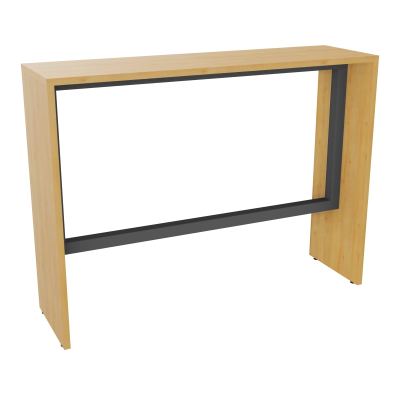 ELISA TABLE L140XP40XH105 PP2OBT PIEDS MÉLA ÉP25 CADRE MÉTAL REPOSE P.50X50 R5 SC