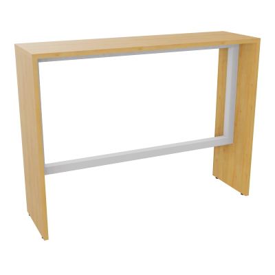 ELISA TABLE L140XP40XH105 PP2OBT PIEDS MÉLA ÉP25 CADRE MÉTAL REPOSE P.50X50 R5 SD