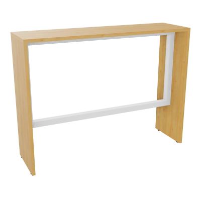 ELISA TABLE L140XP40XH105 PP2OBT PIEDS MÉLA ÉP25 CADRE MÉTAL REPOSE P.50X50 R5 SO
