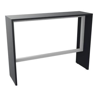 ELISA TABLE L140XP40XH105 PP 2OBT PIEDS MÉLA ÉP25 CADRE MÉTAL REPOSE P.50X50 R9 SA