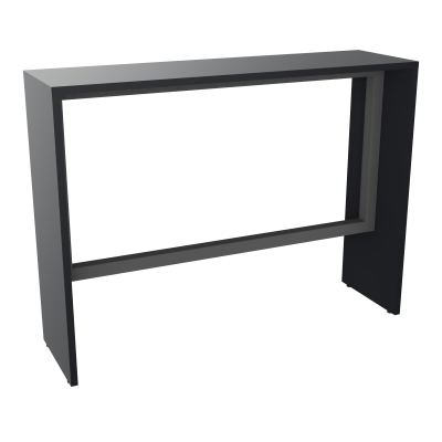 ELISA TABLE L140XP40XH105 PP 2OBT PIEDS MÉLA ÉP25 CADRE MÉTAL REPOSE P.50X50 R9 SC