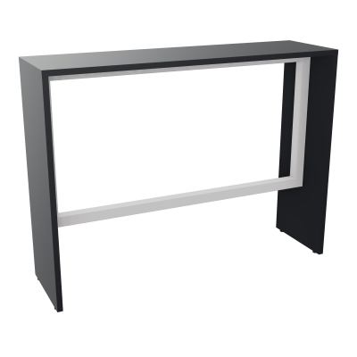 ELISA TABLE L140XP40XH105 PP 2OBT PIEDS MÉLA ÉP25 CADRE MÉTAL REPOSE P.50X50 R9 SD