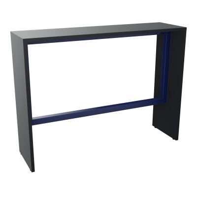 ELISA TABLE L140XP40XH105 PP 2OBT PIEDS MÉLA ÉP25 CADRE MÉTAL REPOSE P.50X50 R9 X4