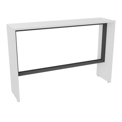 ELISA TABLE L160XP40XH105 PP2OBT PIEDS MÉLA ÉP25 CADRE MÉTAL REPOSE P.50X50 MG SC