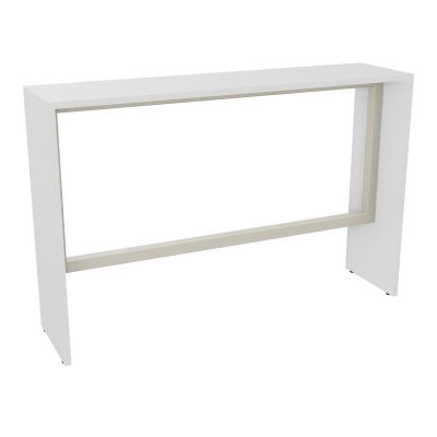 ELISA TABLE L160XP40XH105 PP2OBT PIEDS MÉLA ÉP25 CADRE MÉTAL REPOSE P.50X50 MG ZC