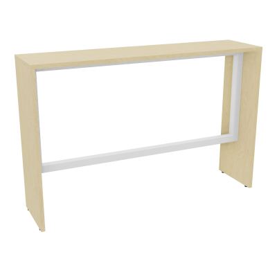 ELISA TABLE L160XP40XH105 PP2OBT PIEDS MÉLA ÉP25 CADRE MÉTAL REPOSE P.50X50 N8 SO