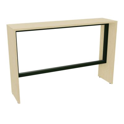ELISA TABLE L160XP40XH105 PP2OBT PIEDS MÉLA ÉP25 CADRE MÉTAL REPOSE P.50X50 N8 ST