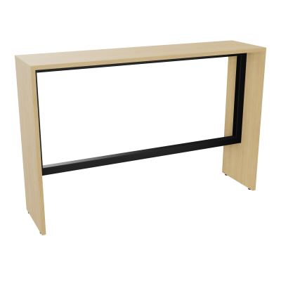 ELISA TABLE L160XP40XH105 PP2OBT PIEDS MÉLA ÉP25 CADRE MÉTAL REPOSE P.50X50 R1 SG