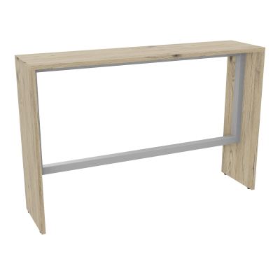 ELISA TABLE L160XP40XH105 PP2OBT PIEDS MÉLA ÉP25 CADRE MÉTAL REPOSE P.50X50 R3 SA