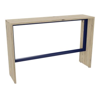 ELISA TABLE L160XP40XH105 PP2OBT PIEDS MÉLA ÉP25 CADRE MÉTAL REPOSE P.50X50 R3 X4