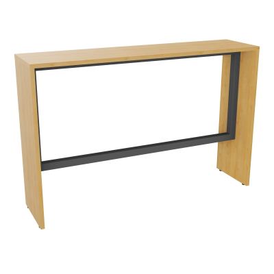 ELISA TABLE L160XP40XH105 PP2OBT PIEDS MÉLA ÉP25 CADRE MÉTAL REPOSE P.50X50 R5 SC