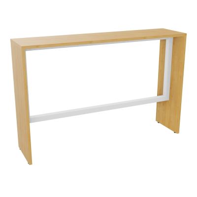 ELISA TABLE L160XP40XH105 PP2OBT PIEDS MÉLA ÉP25 CADRE MÉTAL REPOSE P.50X50 R5 SO