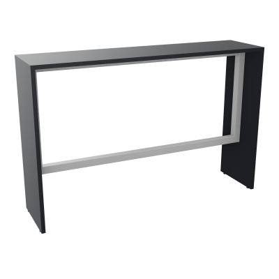 ELISA TABLE L160XP40XH105 PP 2OBT PIEDS MÉLA ÉP25 CADRE MÉTAL REPOSE P.50X50 R9 SA