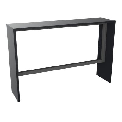 ELISA TABLE L160XP40XH105 PP 2OBT PIEDS MÉLA ÉP25 CADRE MÉTAL REPOSE P.50X50 R9 SC