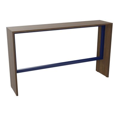ELISA TABLE L180XP40XH105 PP2OBT PIEDS MÉLA ÉP25 CADRE MÉTAL REPOSE P.50X50 N6 X4