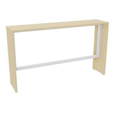 ELISA TABLE L180XP40XH105 PP2OBT PIEDS MÉLA ÉP25 CADRE MÉTAL REPOSE P.50X50 N8 SO