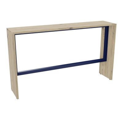 ELISA TABLE L180XP40XH105 PP2OBT PIEDS MÉLA ÉP25 CADRE MÉTAL REPOSE P.50X50 R3 X4
