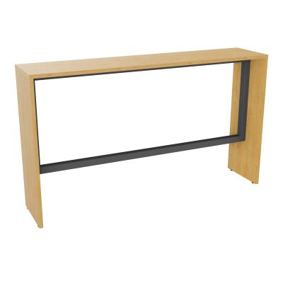 ELISA TABLE L180XP40XH105 PP2OBT PIEDS MÉLA ÉP25 CADRE MÉTAL REPOSE P.50X50 R5 SC