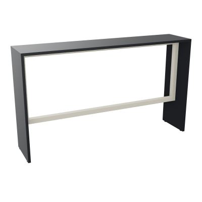 ELISA TABLE L180XP40XH105 PP 2OBT PIEDS MÉLA ÉP25 CADRE MÉTAL REPOSE P.50X50 R9 ZC